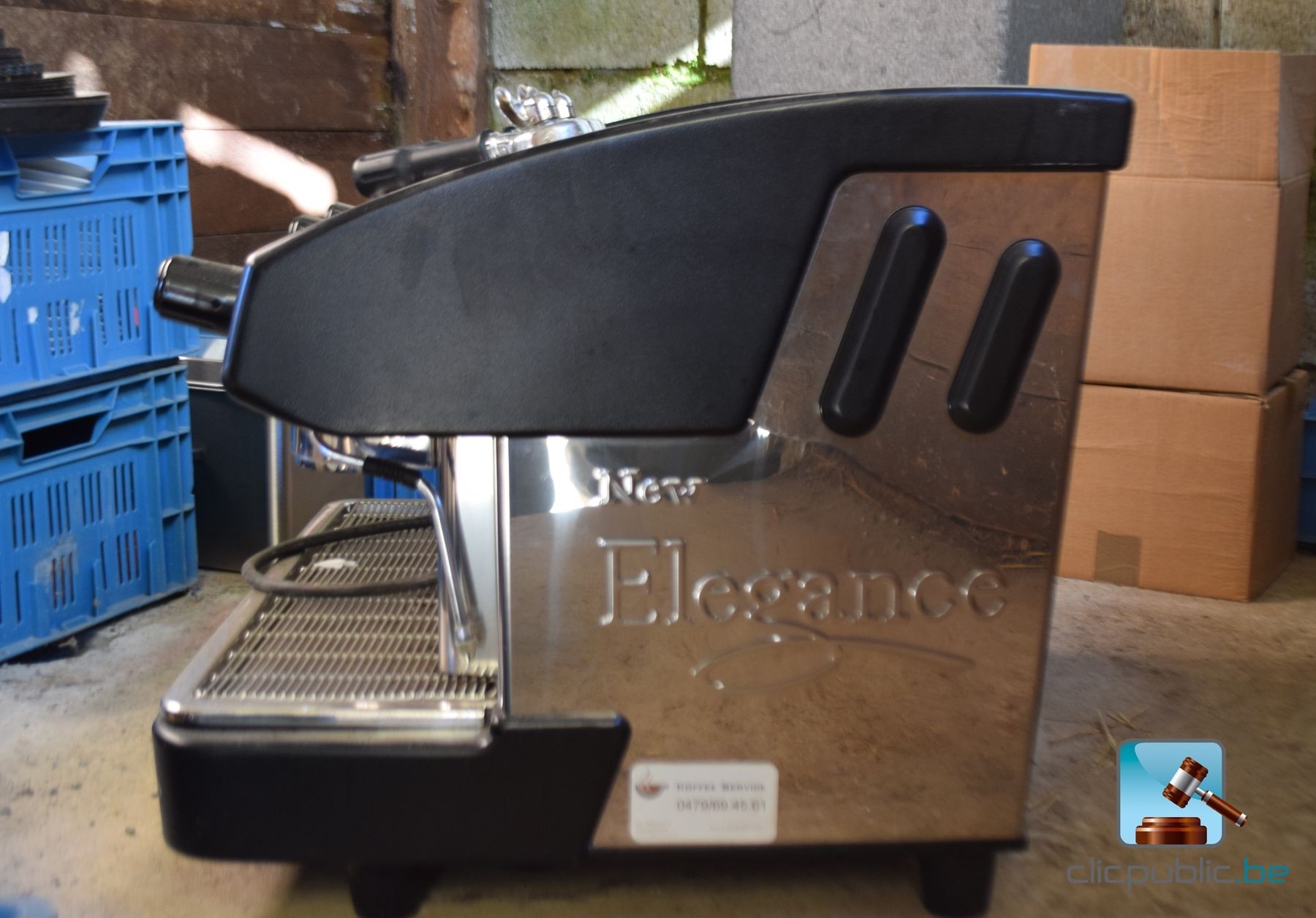 professional coffee machine EXPOBAR new elegance (ref. 59) Clicpublic.be, online auctions in 1