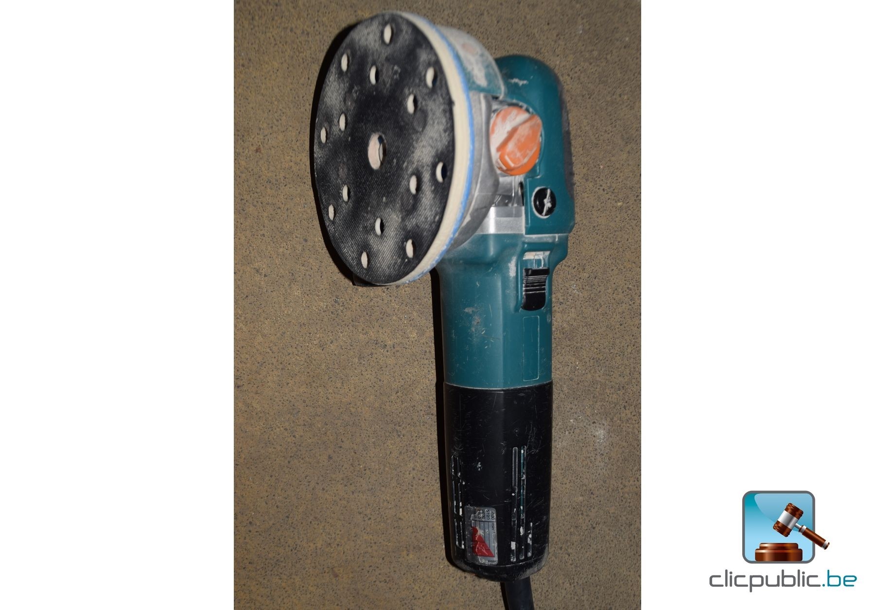 Makita Ponceuse à orbite aléatoire 40V BO001CGZ + adaptateur batterie