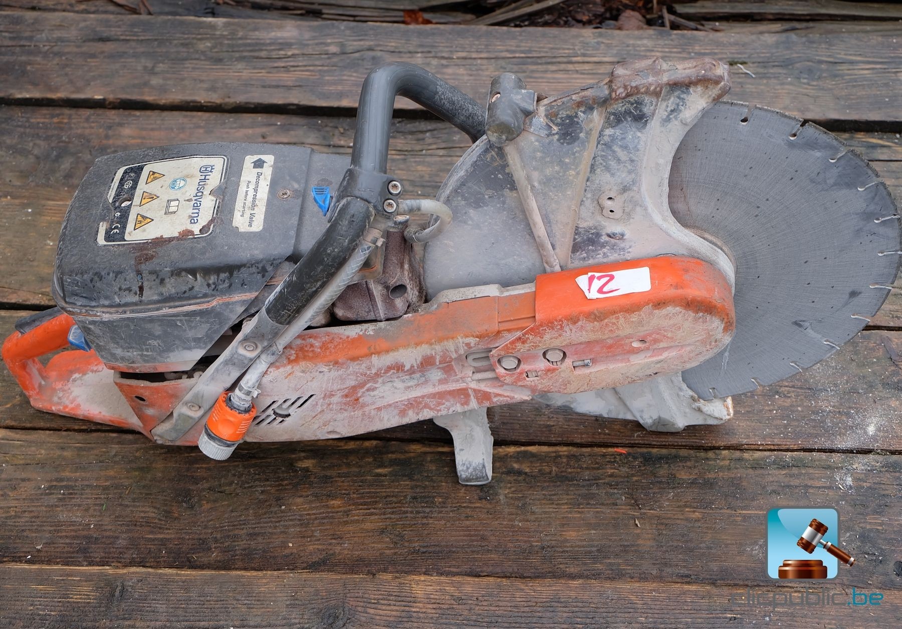 Scie A Beton Husqvarna Partner K960 Thermique Ref 12 Clicpublic Be Les Ventes Publiques En 1 Clic