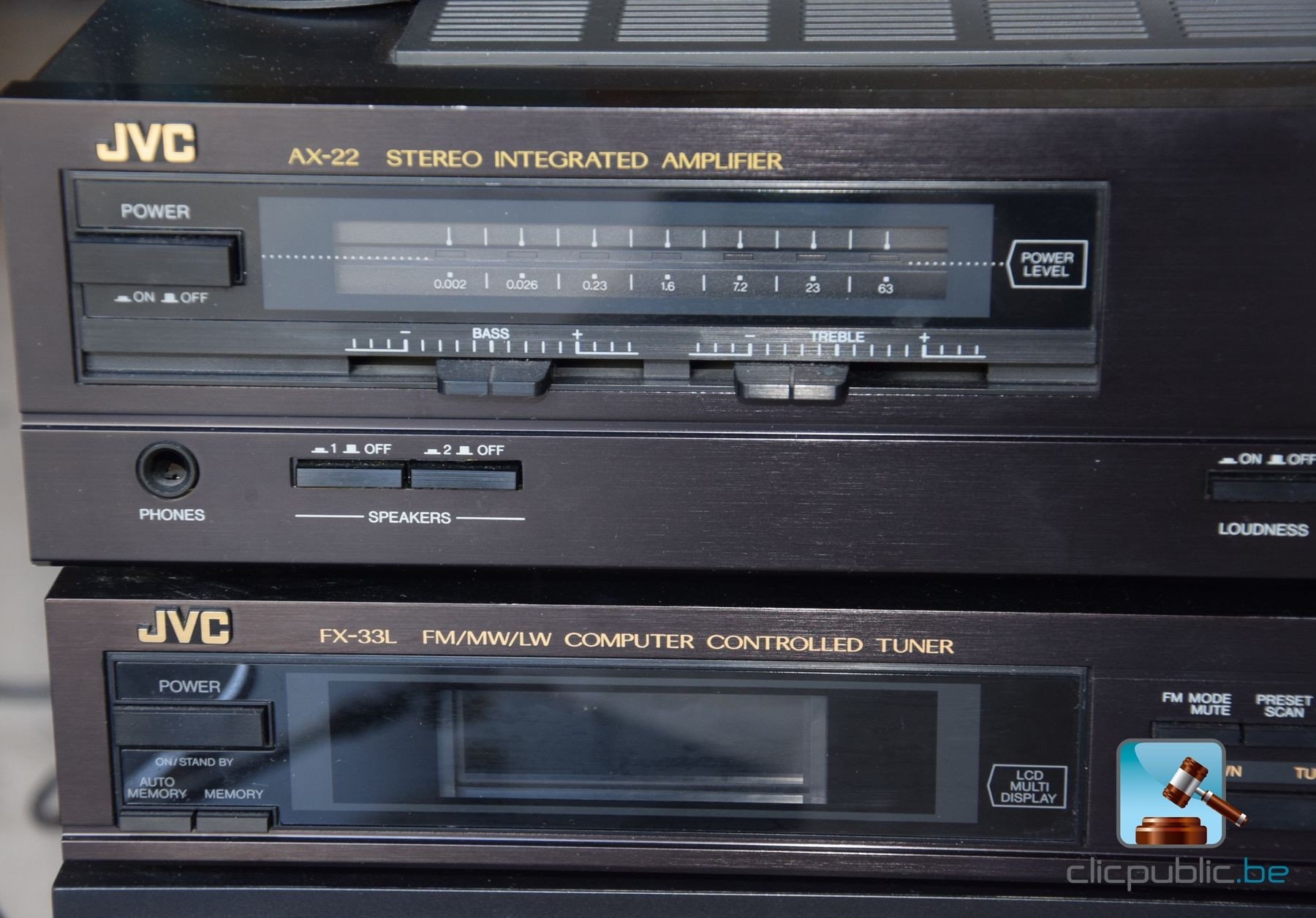 Chaîne Hi-Fi JVC DR-E3LBK - Radio-cassette Avec CD Et Entrée Phono - Occasion