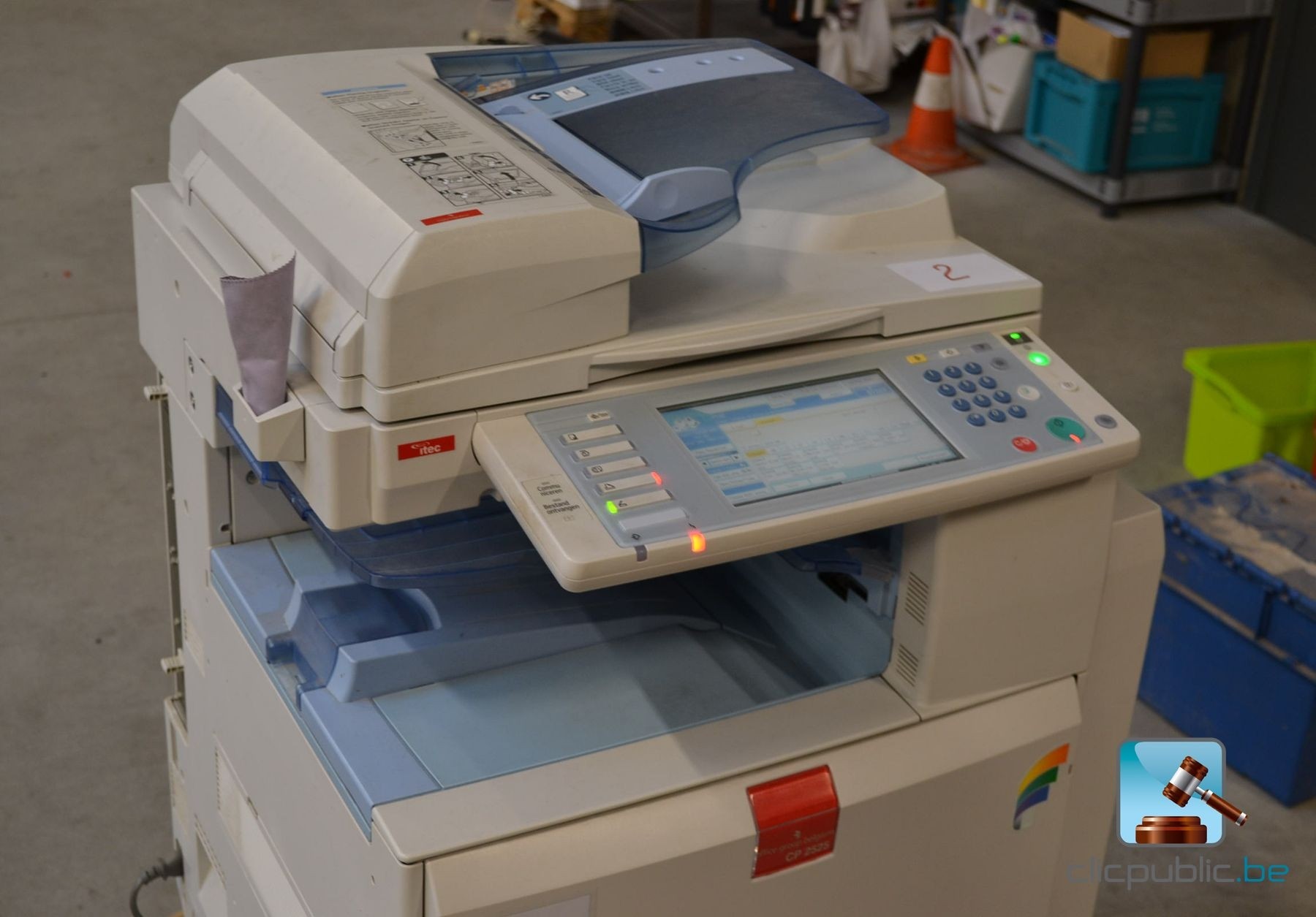 ITEC kleuren copier CP2525 Clicpublic.be, openbare verkopen in één klik.