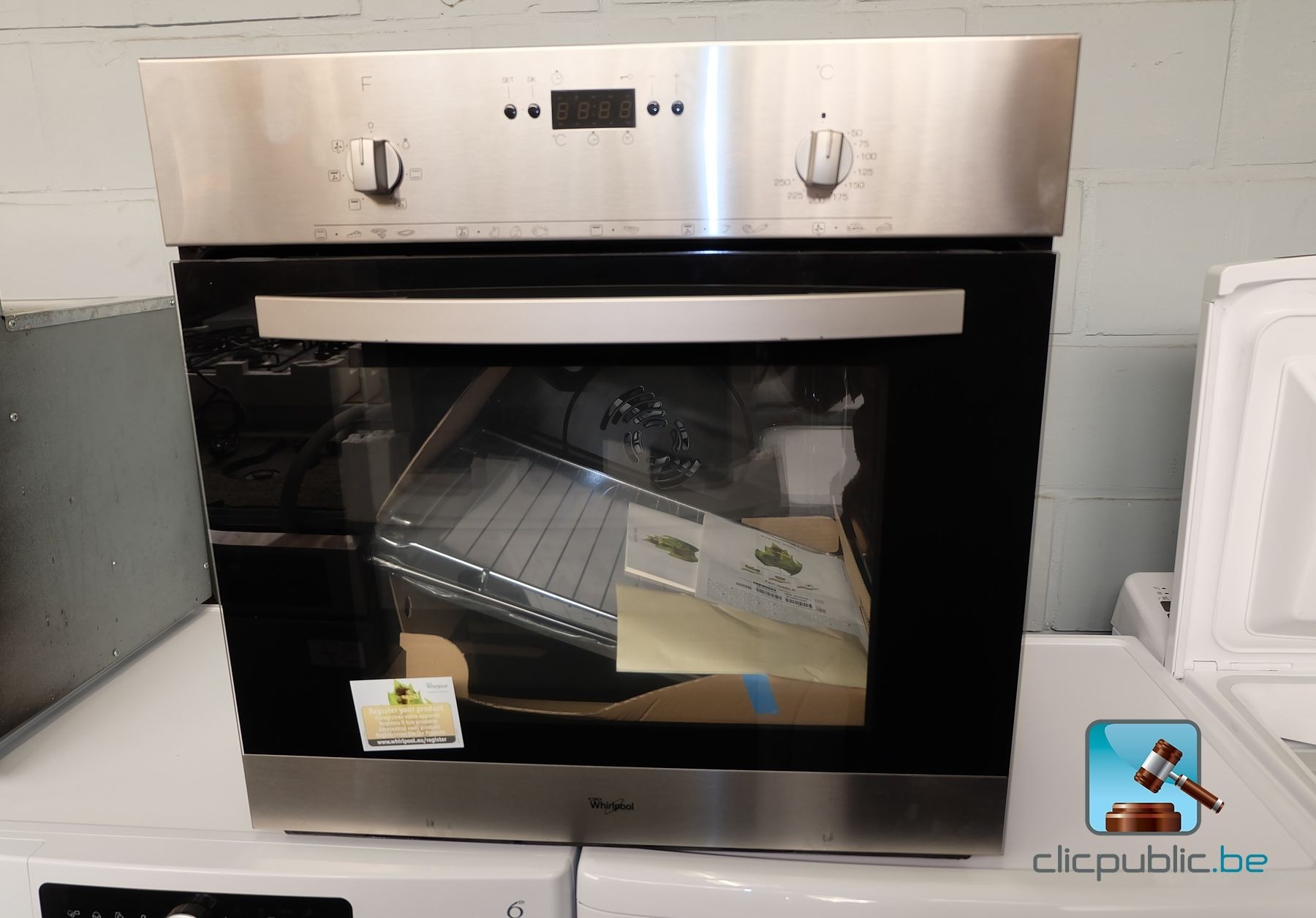 Built-in oven WHIRLPOOL AKP 237/IX/05 - Clicpublic.be, online auctions in 1  click.
