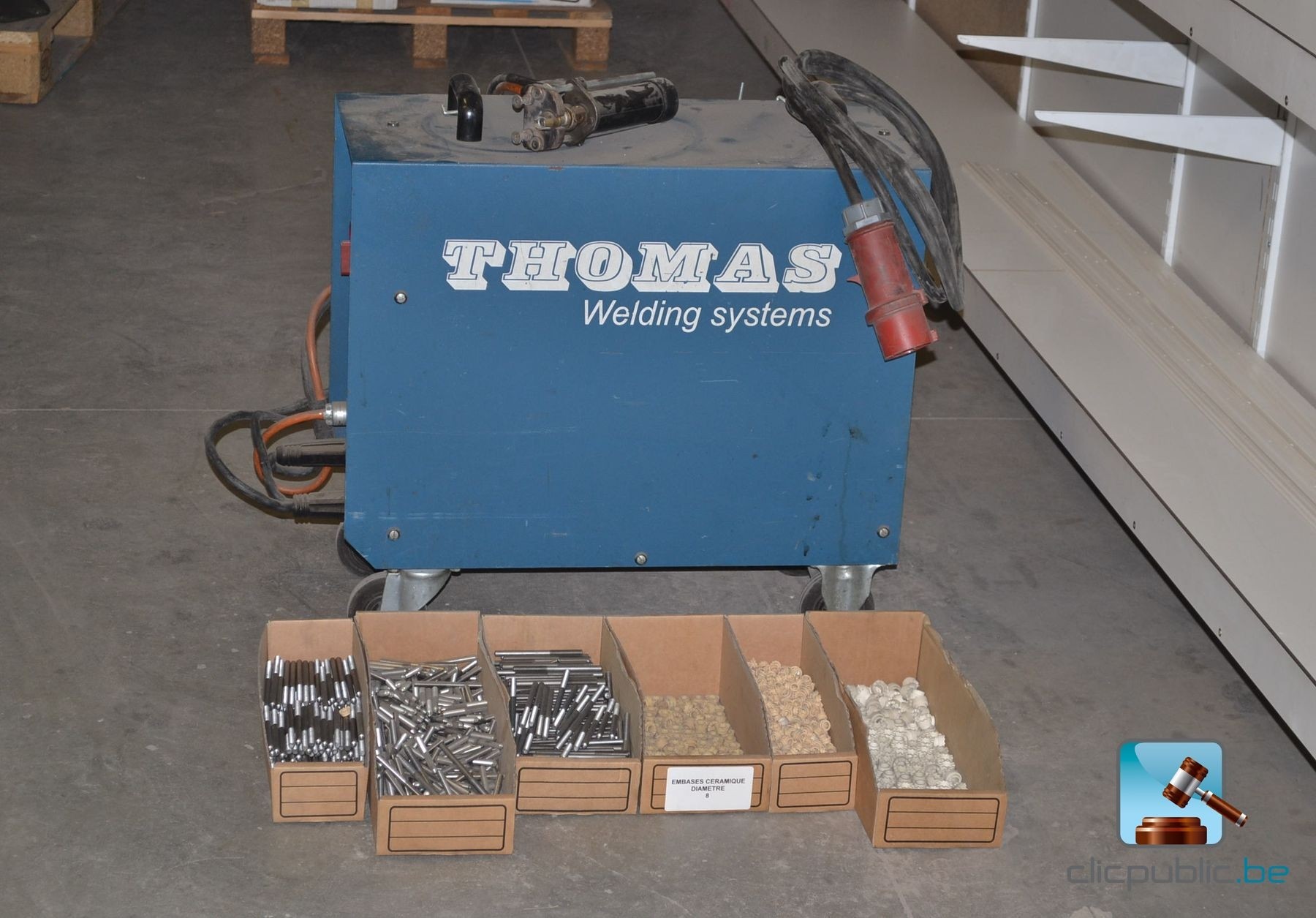 Goujoneuse THOMAS WELDING Compact 900 04/3105 Clicpublic.be, les