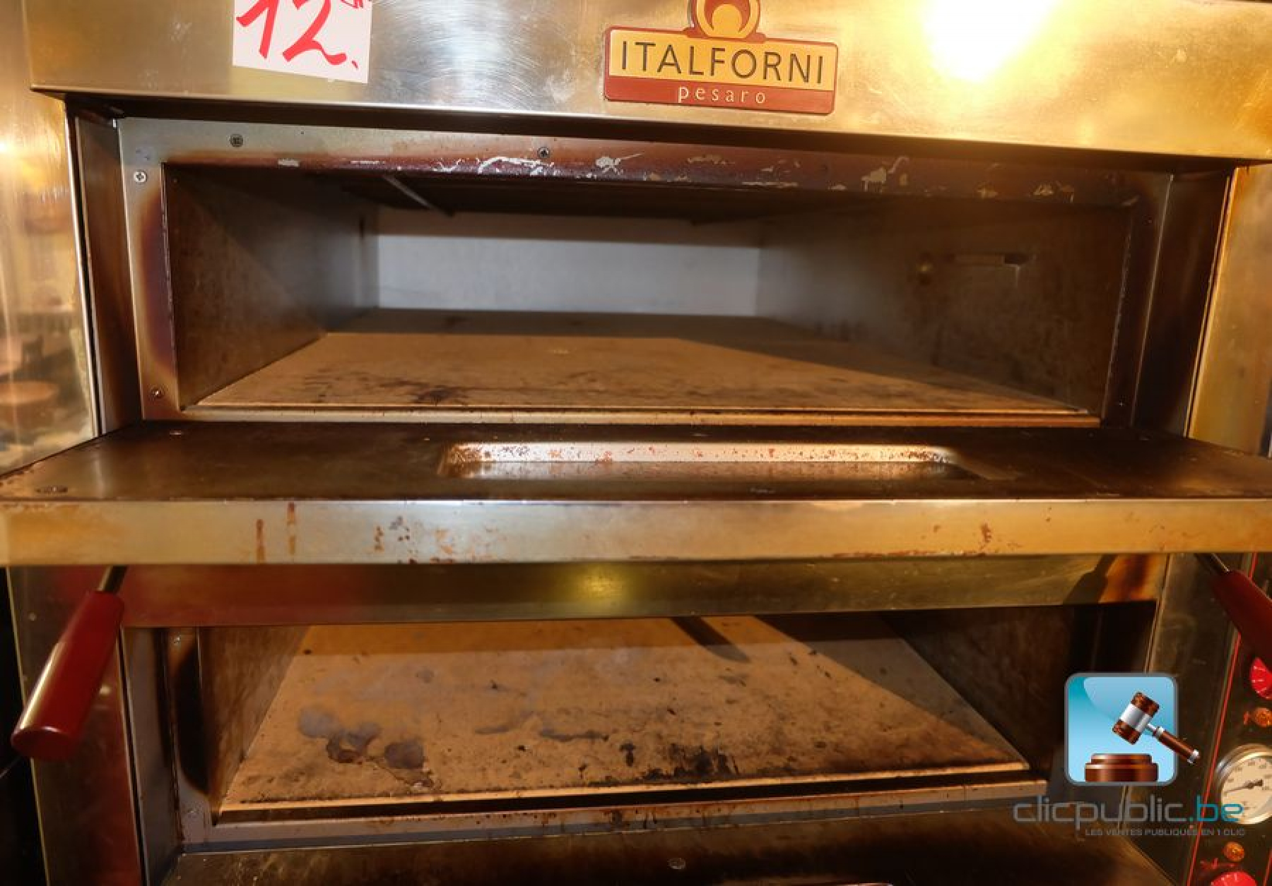 Four à pizza ITALFORNI PESARO - Clicpublic.lu, online auctions in 1 click.