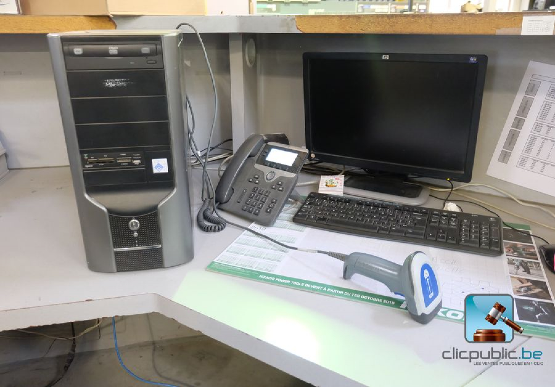 Lot de matériel informatique - Clicpublic.be, les ventes publiques en 1 ...