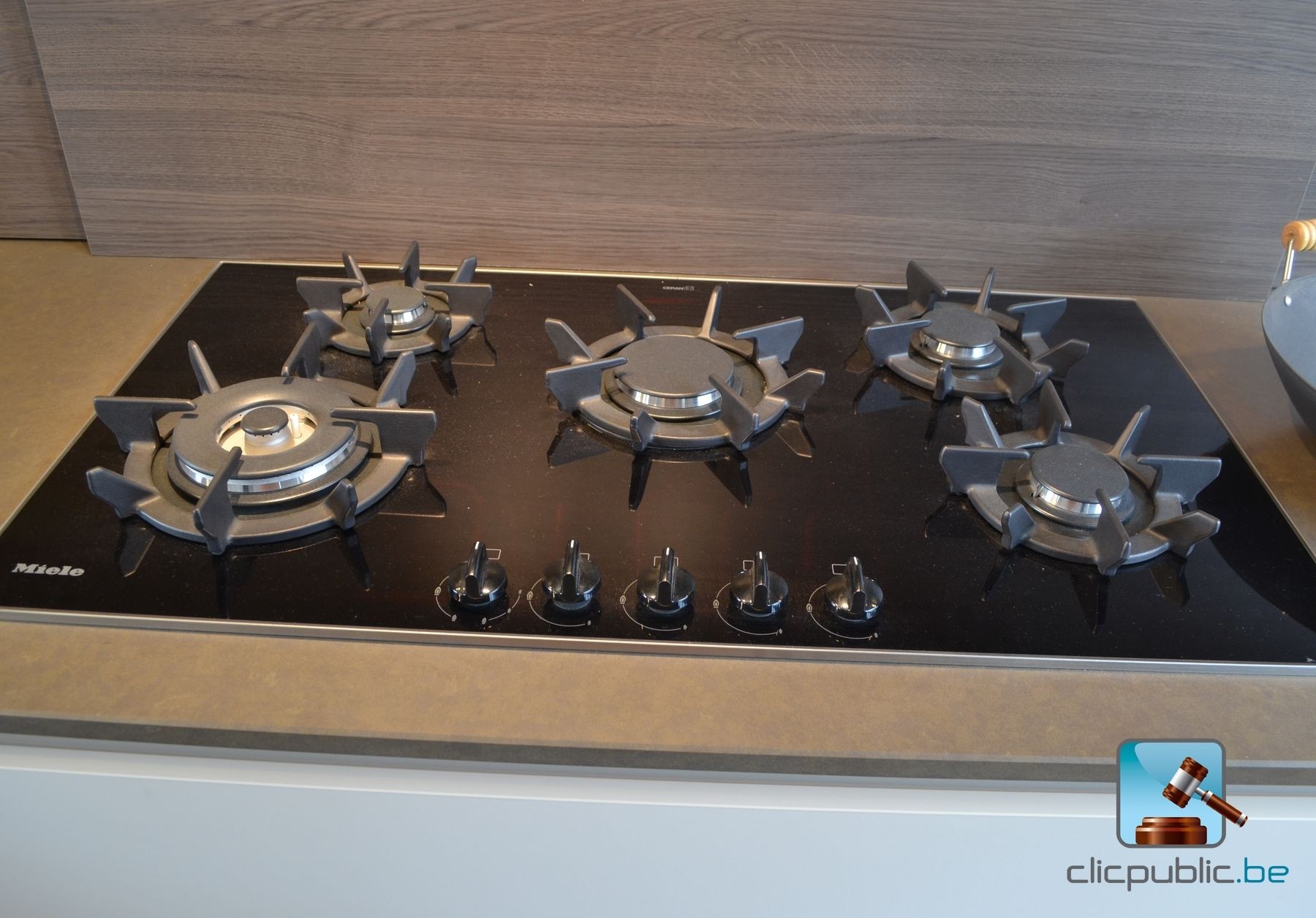 Plaque de cuisson MIELE Gaz Clicpublic.be, les ventes publiques en
