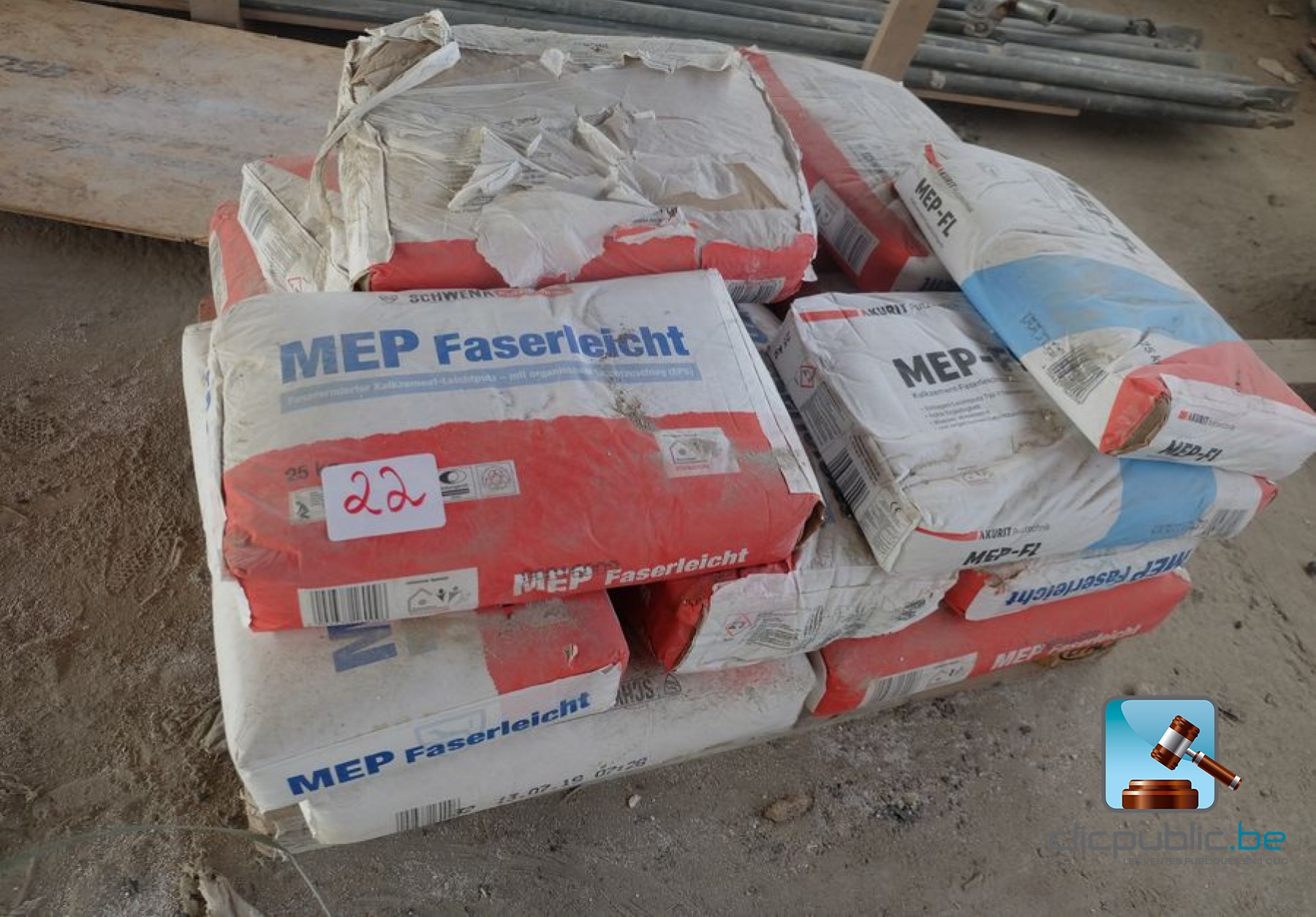 Combien De Sac De Ciment Sur Une Palette