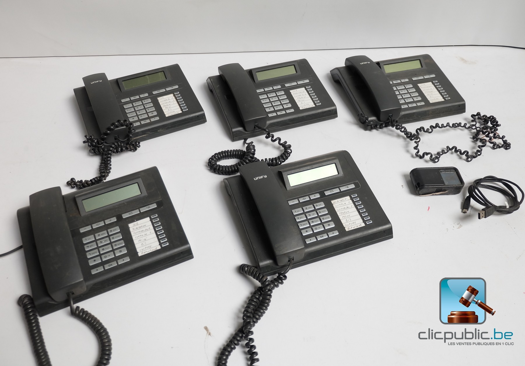 Set of telephone exchanges Clicpublic.be, online auctions in 1 click.