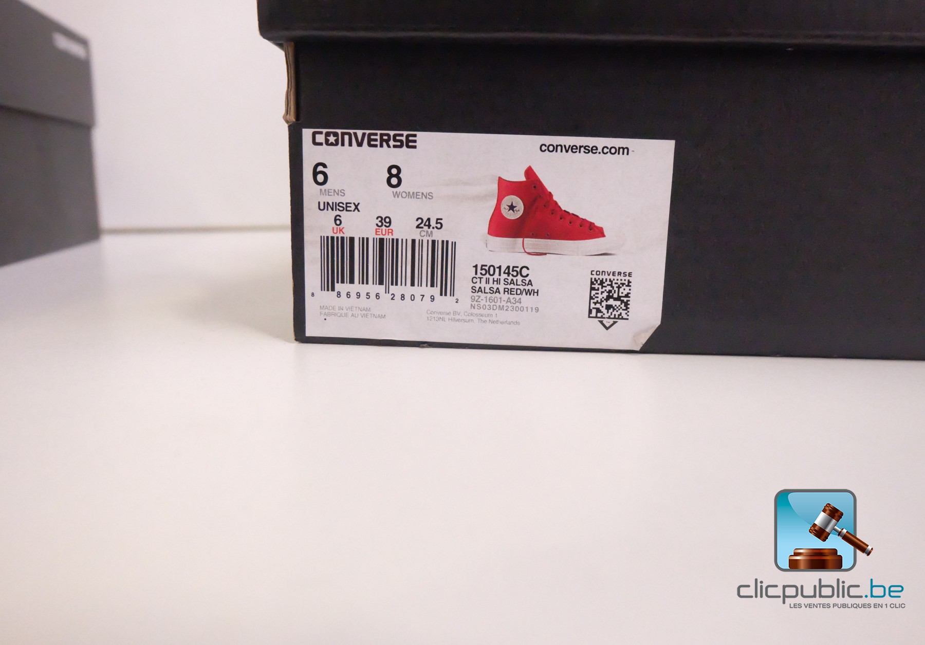 CONVERSE Shoe Lot - Clicpublic.be, online auctions in 1 click.