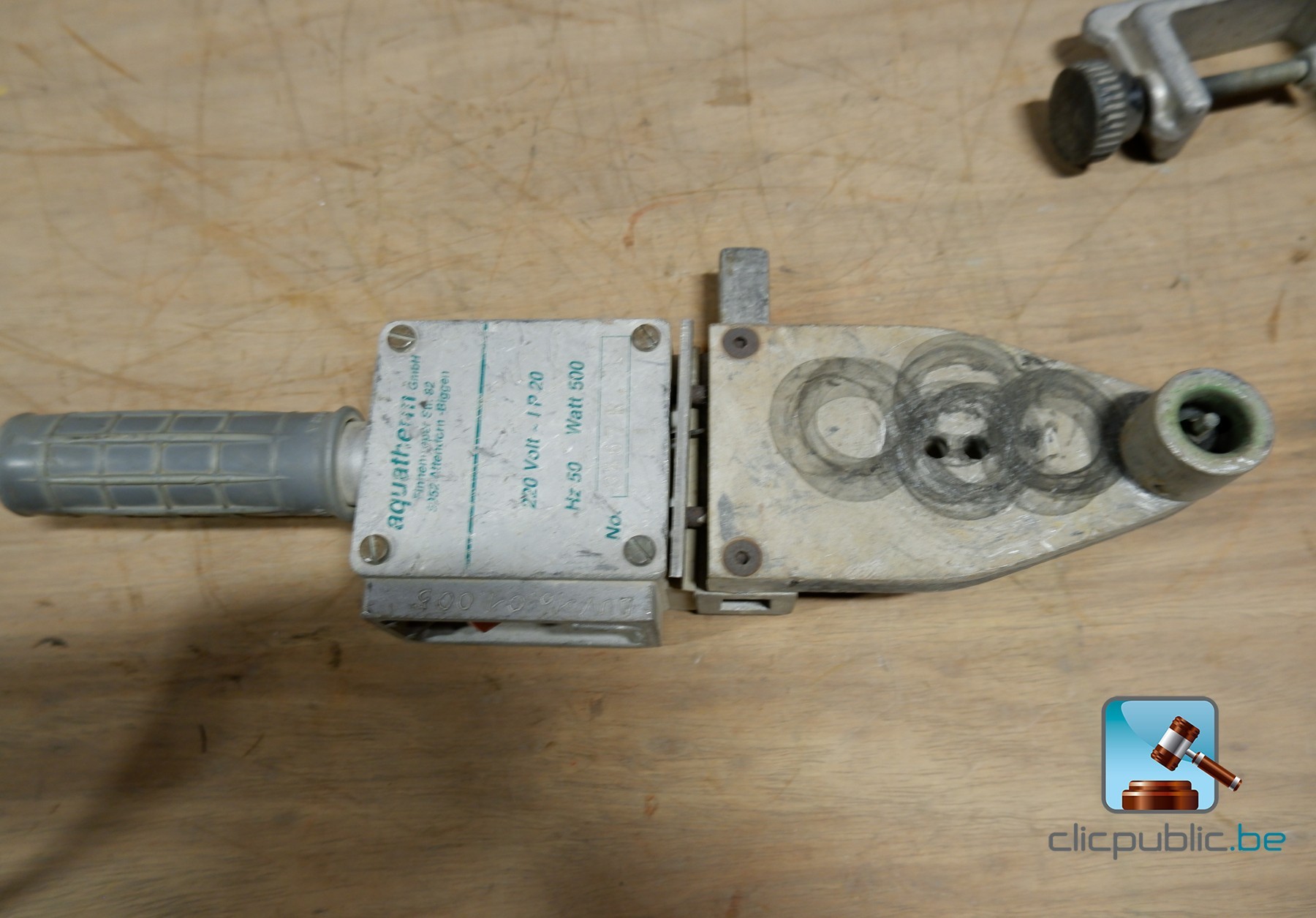 Polyfuseuse pour soudage de tube en polymère - Clicpublic.be, les ...