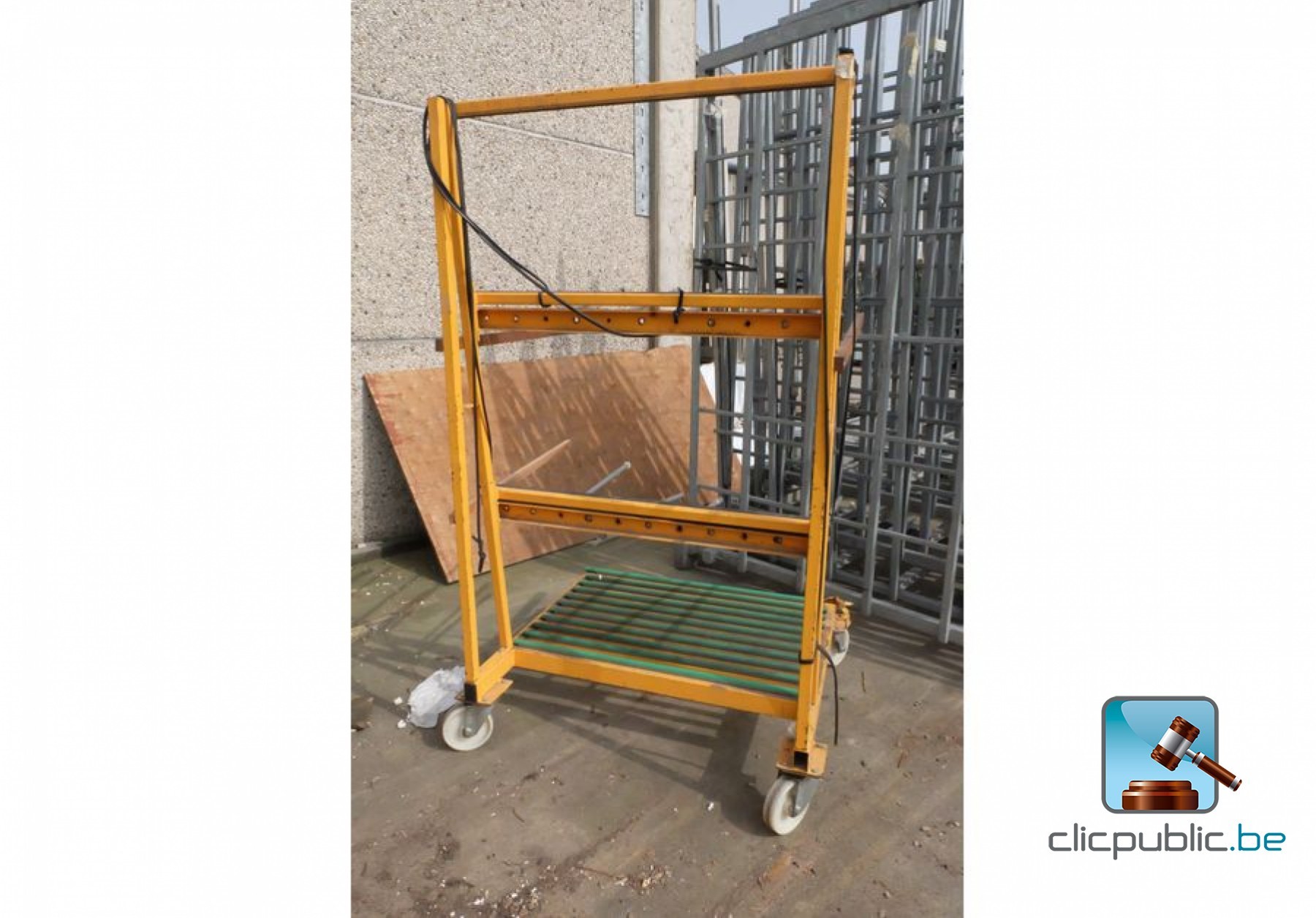 Lot de 5 porte-bûches 3 chariots mobiles à bûches Néces... - 86053572