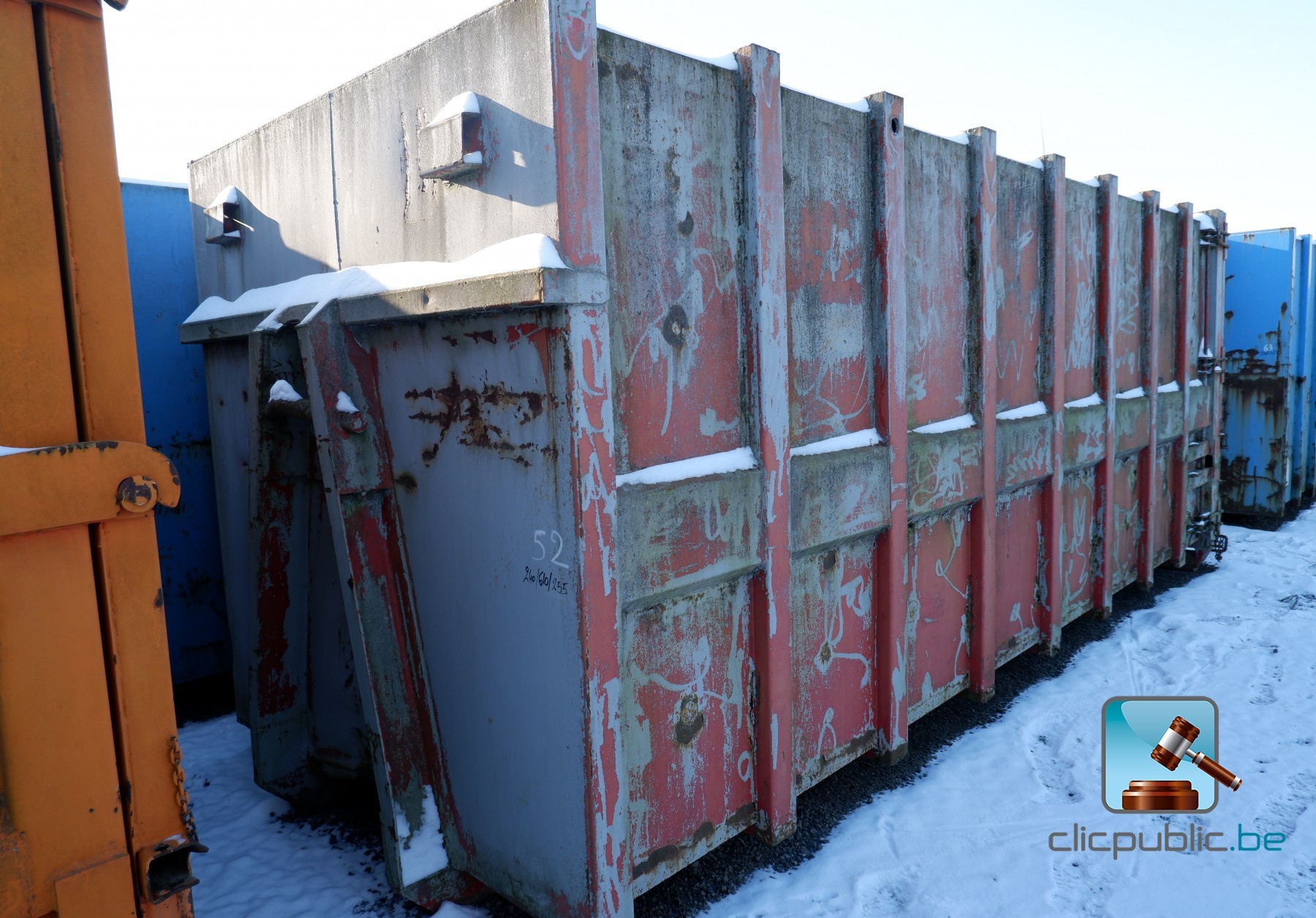 Compacteur à déchets - Clicpublic.be, les ventes publiques en 1 clic.