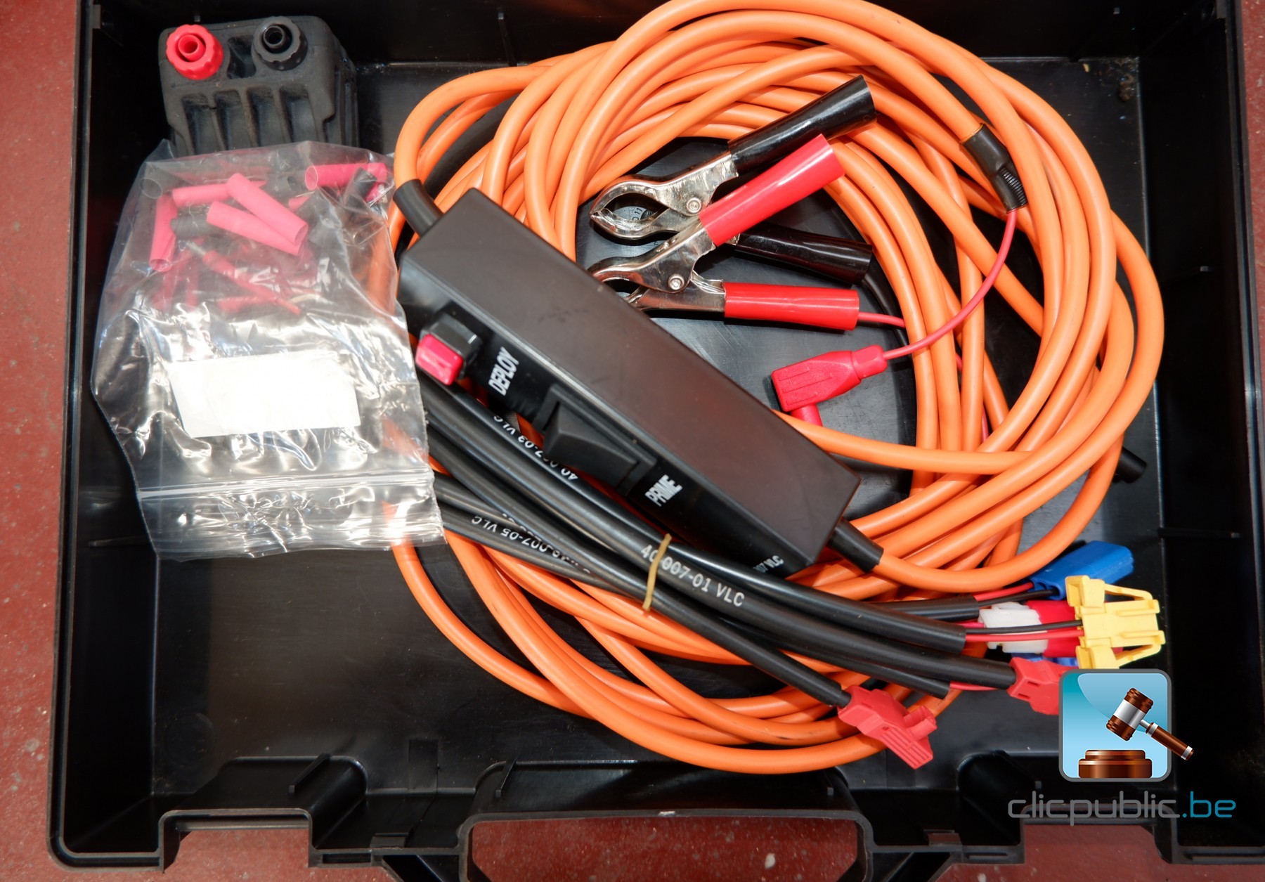 Satz AirbagTester Clicpublic.lu, öffentliche Auktionen mit 1 Klick.