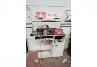 Werkstattwagen mit Inhalt