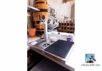 Bierzapfanlage der Brauerei