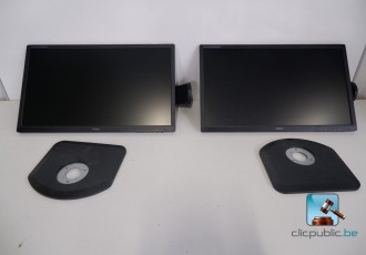 Satz von Computerbildschirmen