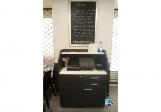 Kassenausstattung und Möbel