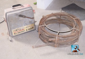 Charge von Baumaterial