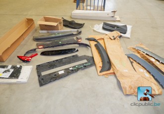 Varia von Autoteilen