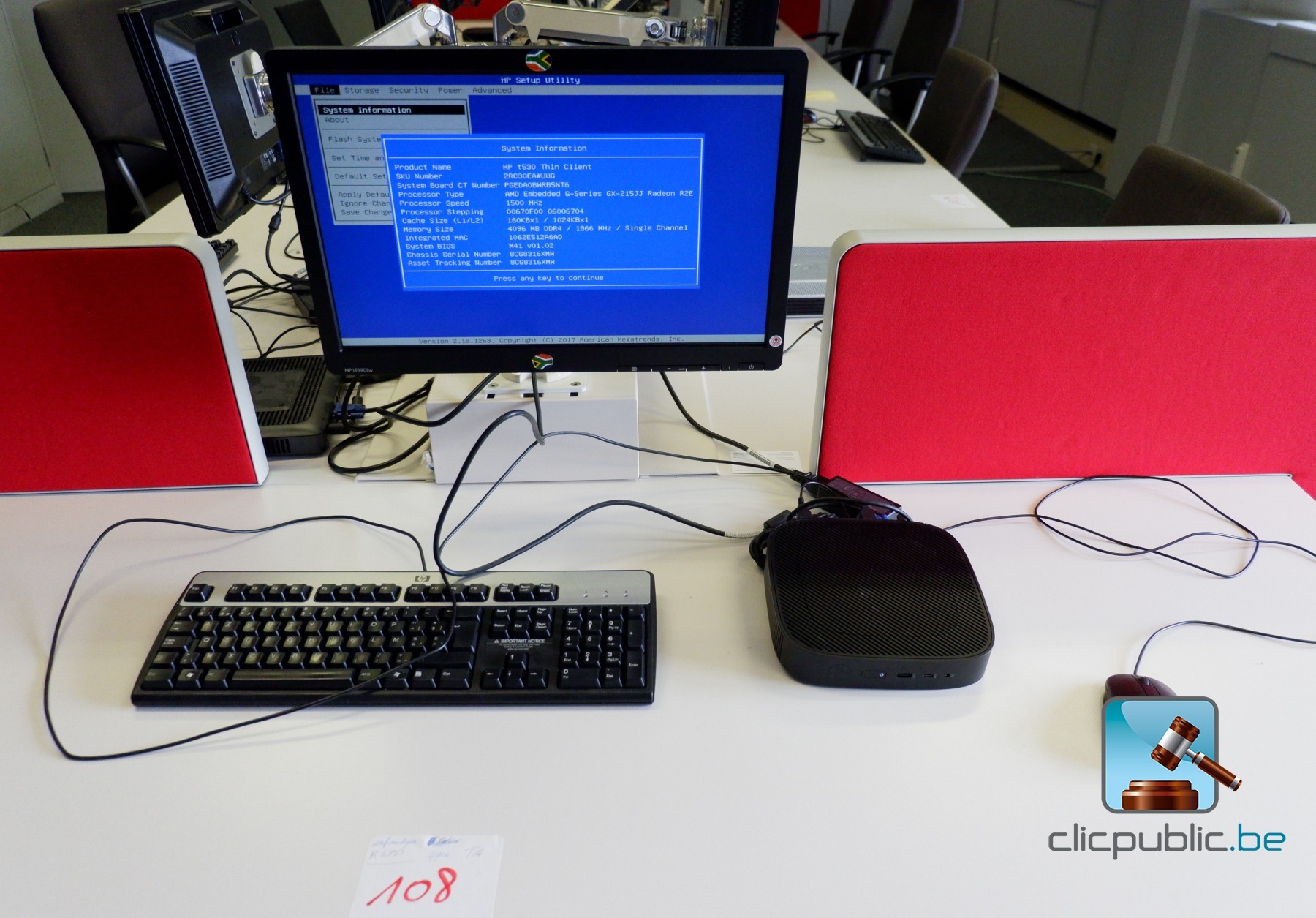 Lot de matériel informatique - Clicpublic.be, les ventes publiques en 1 ...