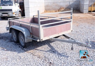 Remorque double essieux