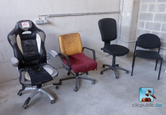 Varia de chaises pour bureaux