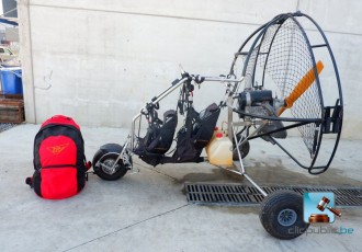 Tweezit paramotor trolley