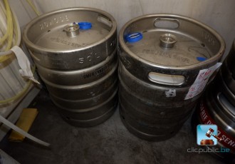 Charge von 50-Liter-Fässern BOCKOR PILS