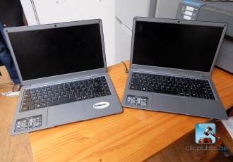 Lot d'ordinateurs portables