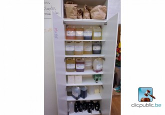 Lot d'huiles végétale