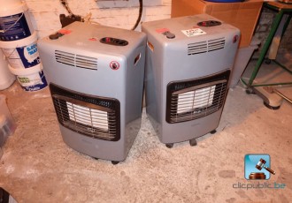 Lot de chauffage au gaz