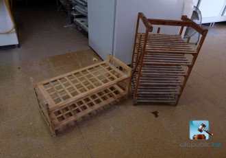 Set van taart display stands