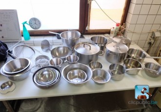 Partij keukenapparatuur