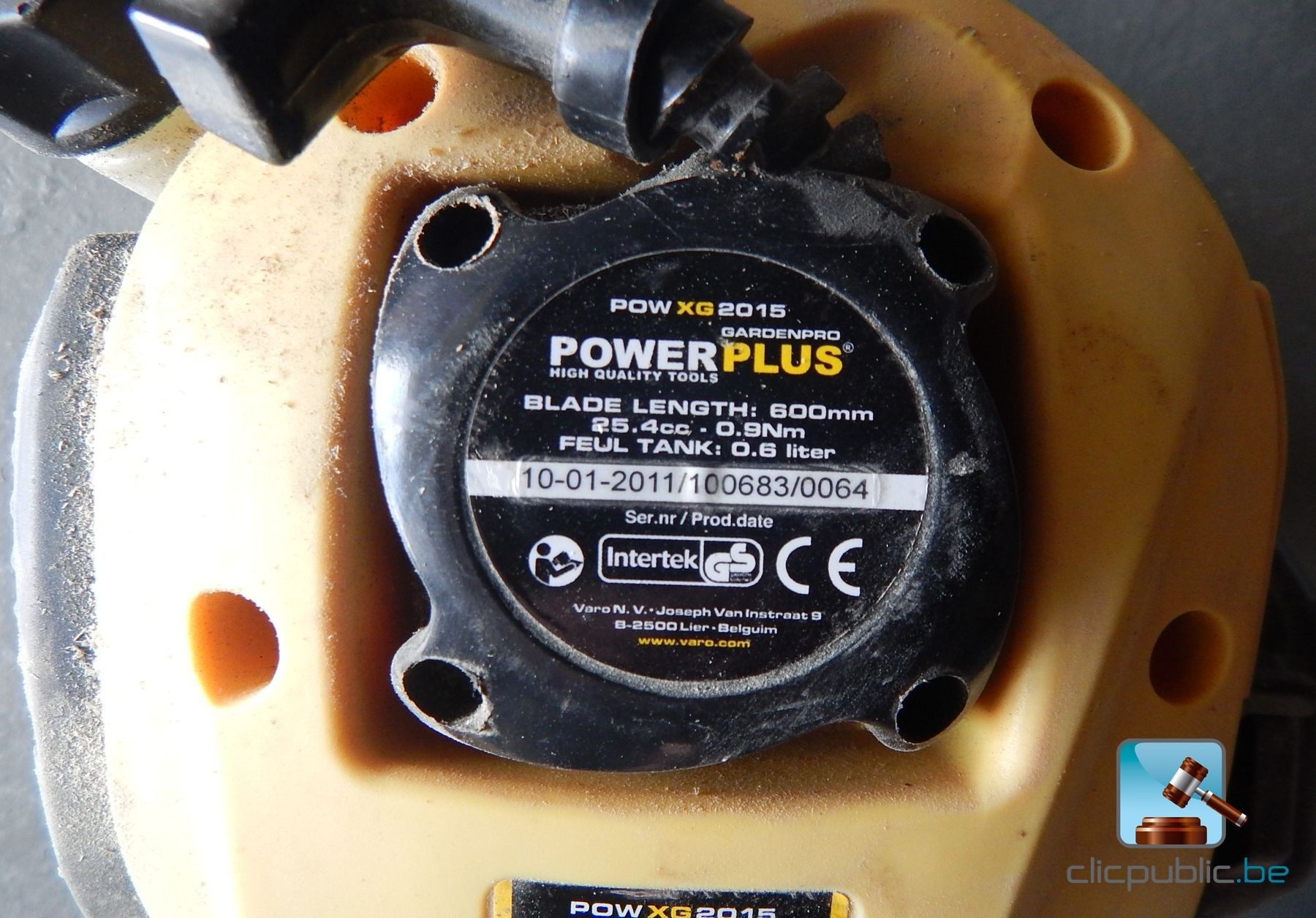 Garden Tools Powerplus Maccullogh Pow Xg 2015 Cs340 Clicpublic Be Online Auctions In 1 Click