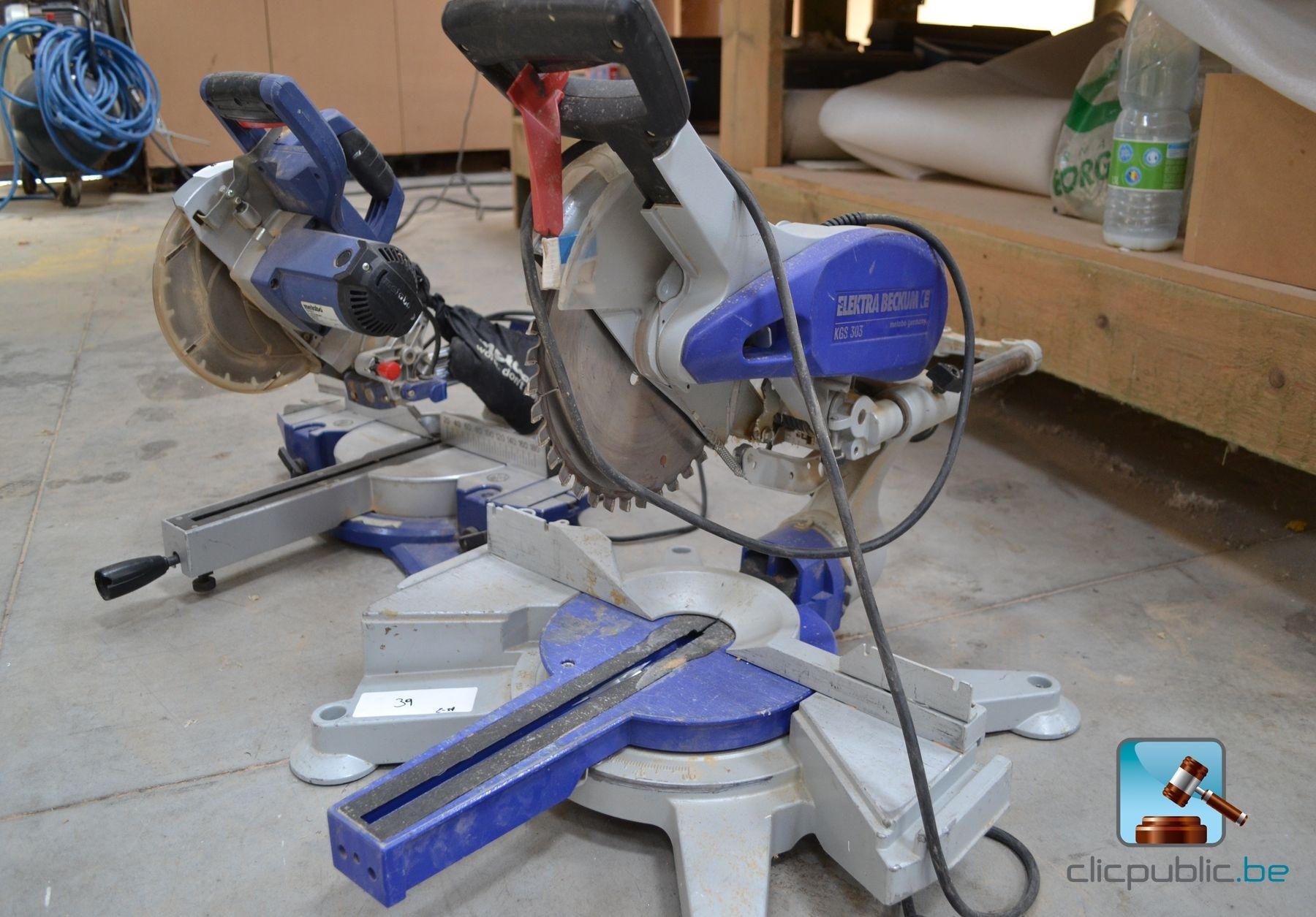 Sliding mitre saws ELEKTRA \u0026 METABO 