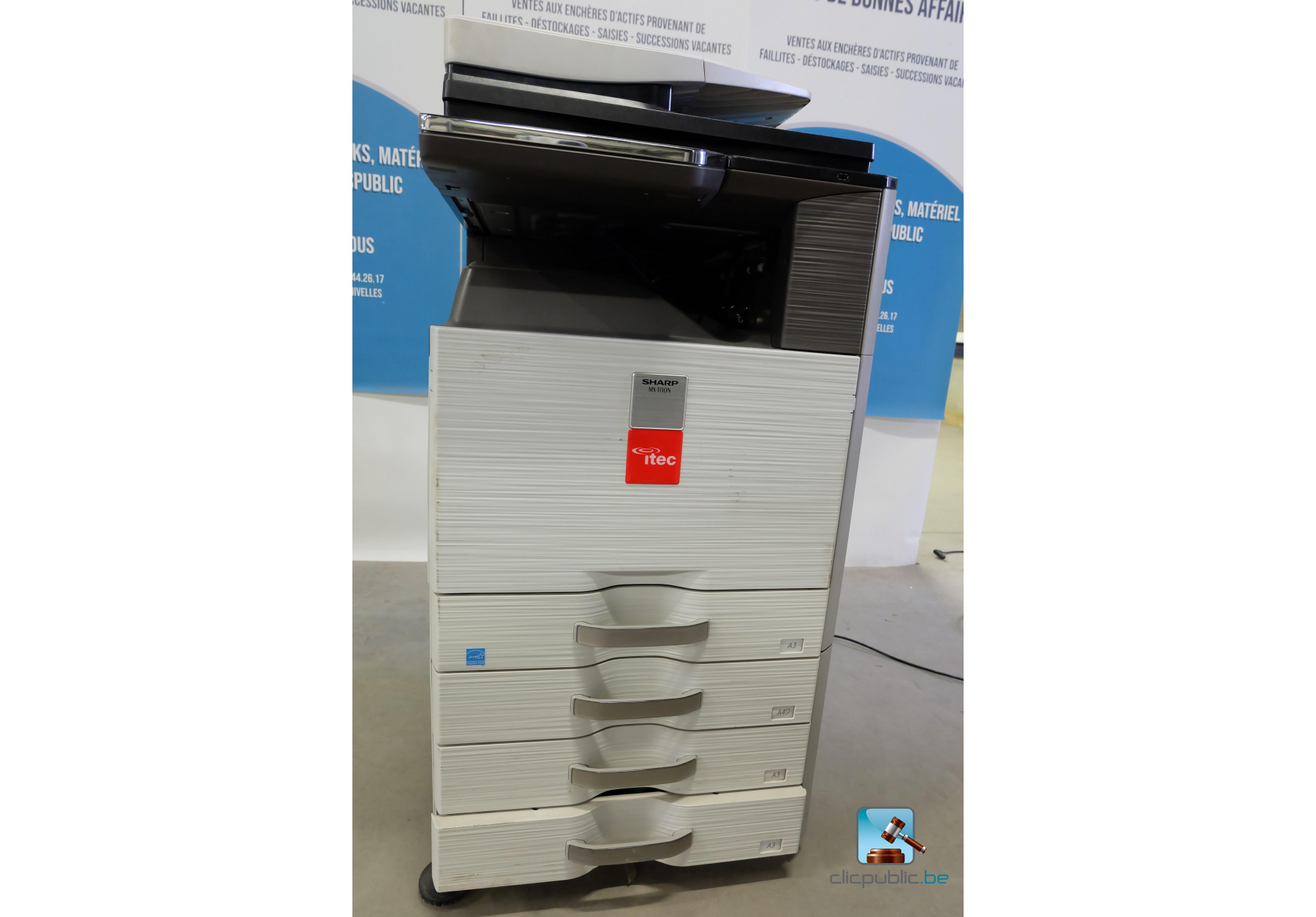 Copieur SHARP - Clicpublic.be, les ventes publiques en 1 clic.