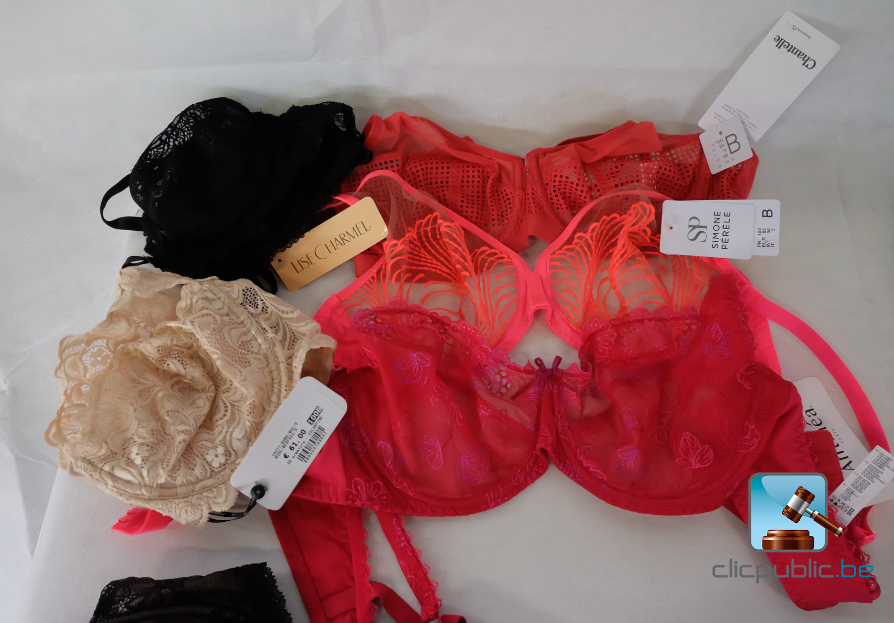 Lot de sous-vêtements femme - Clicpublic.be, les ventes publiques en 1