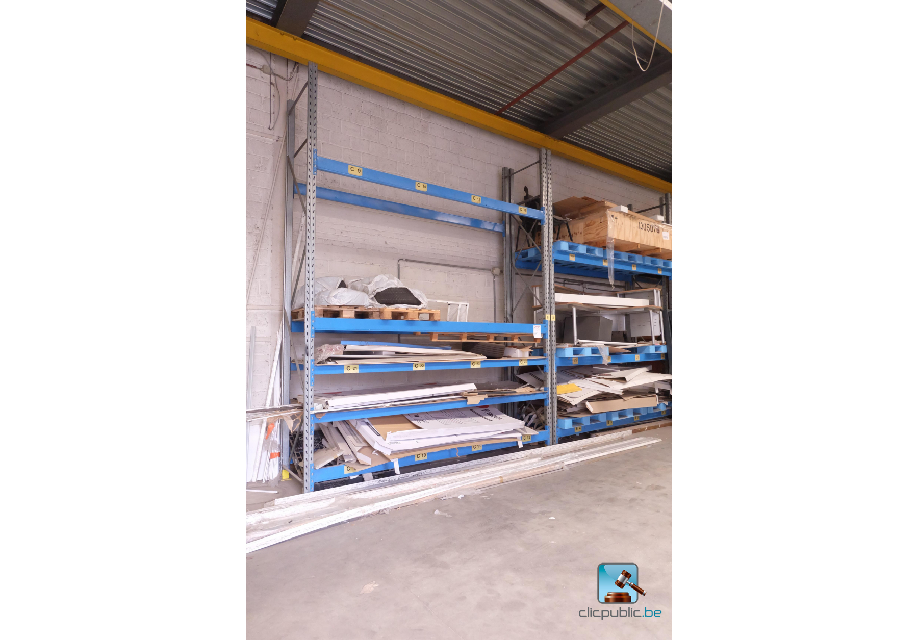 Rack d'entreposage - Clicpublic.be, les ventes publiques en 1 clic.