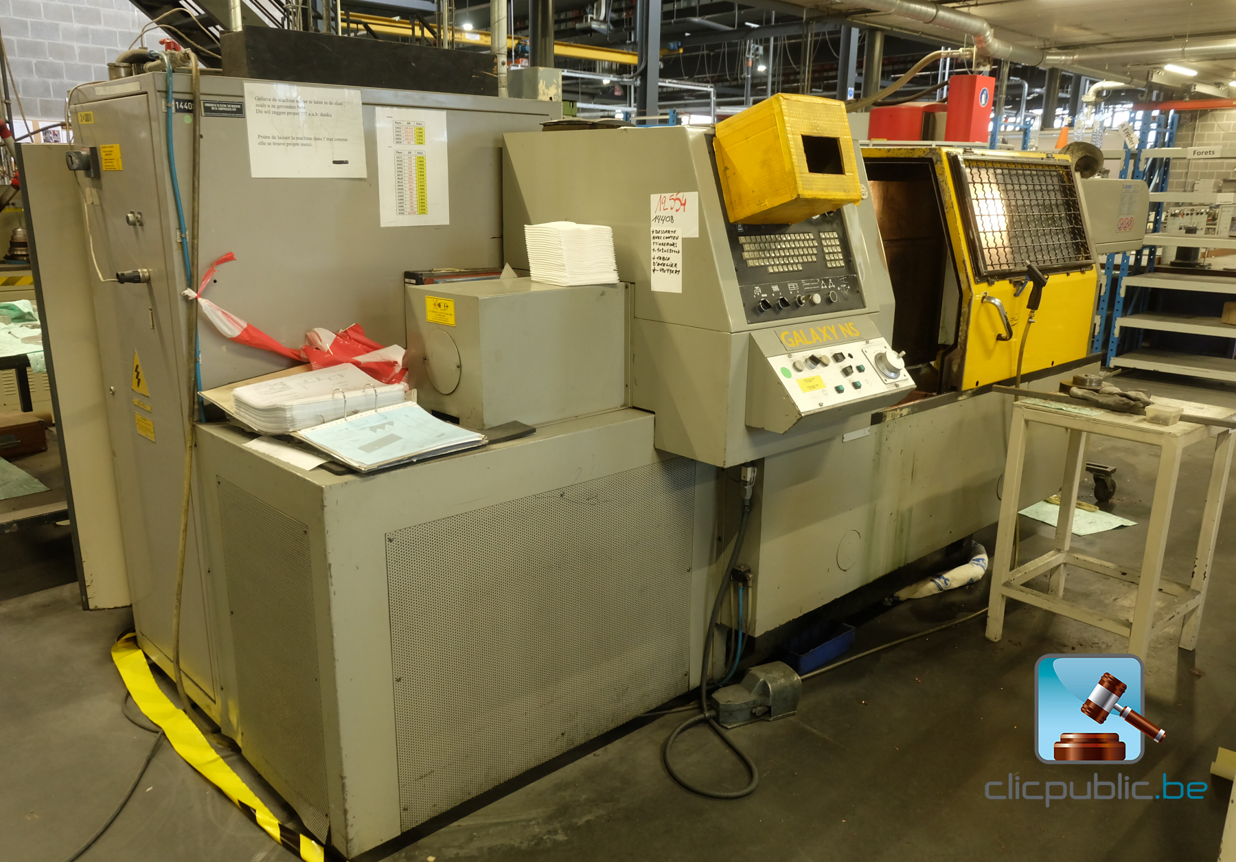 CNC lathe Clicpublic.be, online auctions in 1 click.