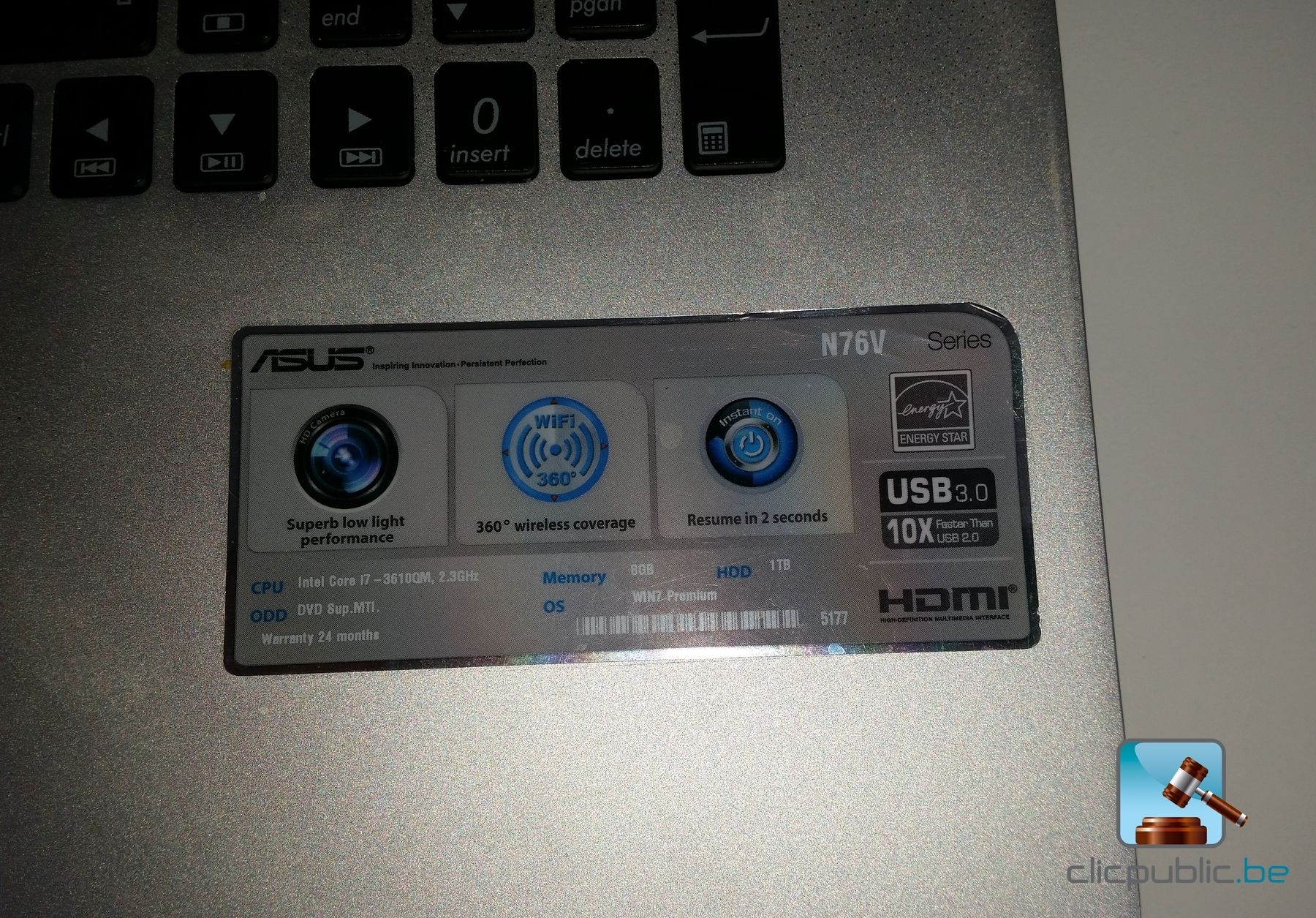 Asus n76v аккумулятор