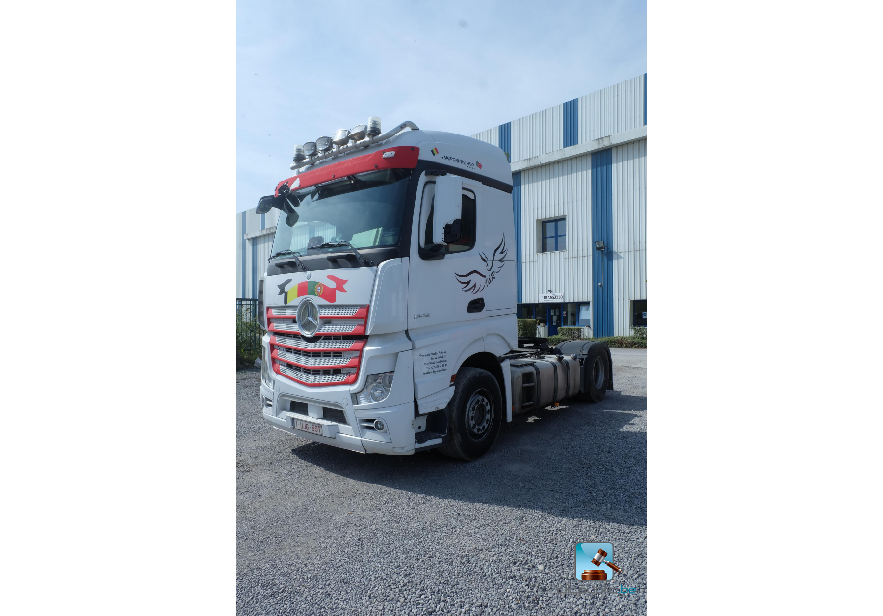 Mercedes-Benz Actros Avec Remorque Nooteboom – Conrad 66139 – Neuf